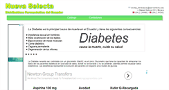 Desktop Screenshot of nuevaselecta.com
